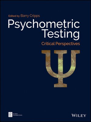 cover image of Psychometric Testing